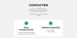 Contact Detail - Webpaginasjabloon