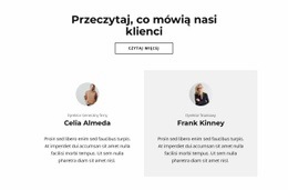 Opinie Mają Znaczenie - Konfigurowalna Makieta Profesjonalnej Witryny Internetowej