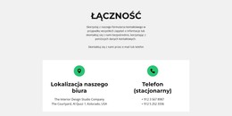 Bezpłatne Pobieranie Szablonu HTML Szczegóły Kontaktu