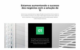 Nosso Projeto - Lindo Modelo De Uma Página