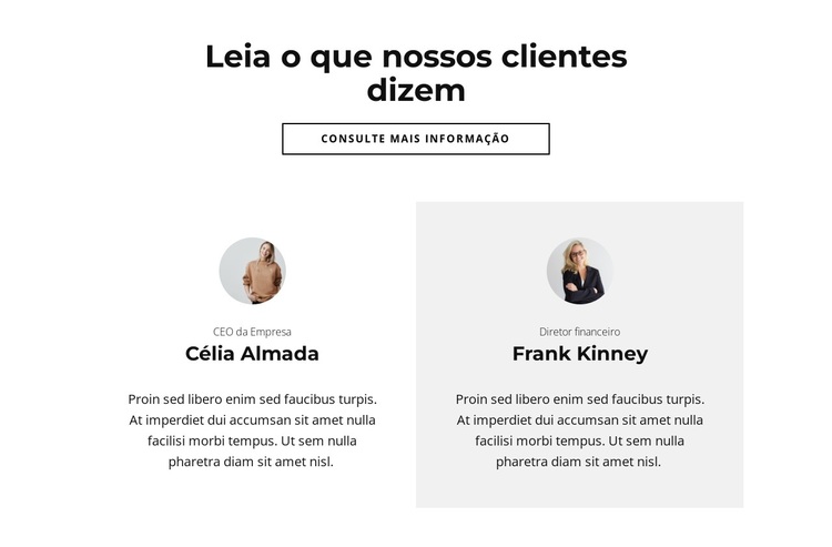 As opiniões importam Tema WordPress