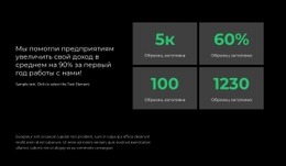 Ведем Статистику – Собственный Шаблон HTML5