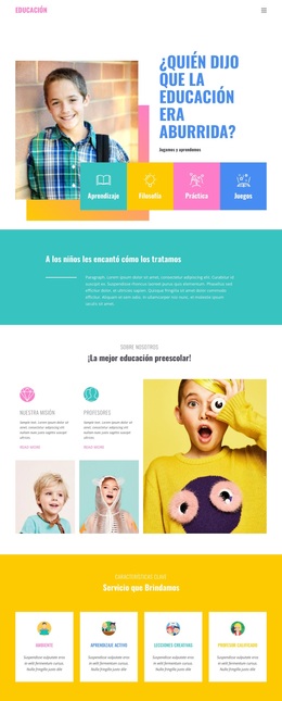 Descargar El Tema De WordPress Para Felicidad De La Mejor Educación