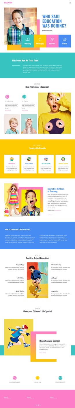 Learning Is A Lifelong Process HTML Template