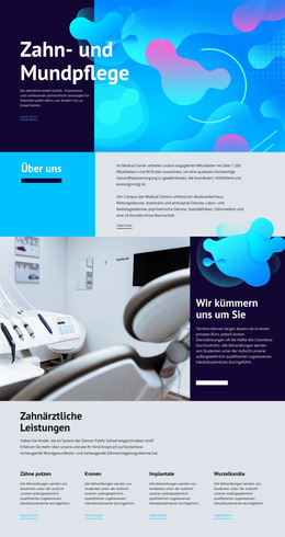 Mundpflege Und Zahnmedizin Medizinisches WordPress