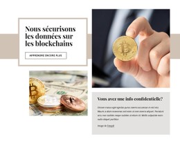 Page Web Pour Investissement En Crypto-Monnaie