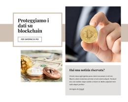 Investimento In Criptovaluta - Modello Vuoto HTML5