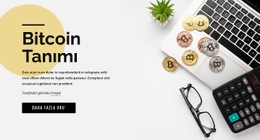Bitcoin'E Nasıl Yatırım Yapılır - Duyarlı Tek Sayfalık Şablon