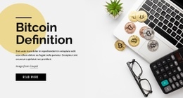 Web Page Design For How To Invest In Bitcoin