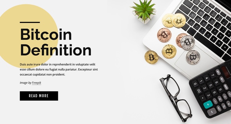 How to invest in bitcoin Web Page Design