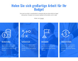 Finanzberatung - Premium-Website-Vorlage Für Unternehmen