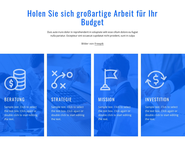 Finanzberatung WordPress-Theme