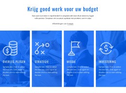 Financiële Adviesdiensten - Landingspagina