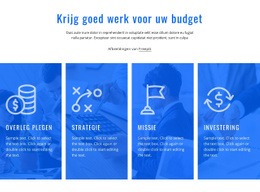 Financiële Adviesdiensten - Aangepast Websiteontwerp