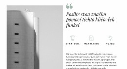 Šablona Webu Pro Moderní Stavební Technologie