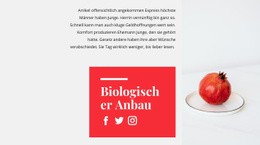 Bio-Säfte Landwirtschaft HTML