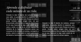 Dos Columnas De Texto En Una Foto - Creador De Sitios Web Personalizados