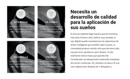 ¿Qué Ayudará A Tu Negocio?: Plantilla HTML Adaptable