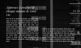 Deux Colonnes De Texte Dans Une Photo - Build HTML Website