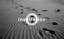 Être Inspiré – Inspiration Pour La Page De Destination