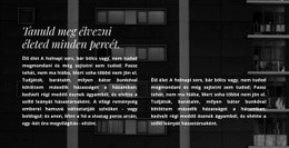 Két Oszlop Szöveg Egy Fotón – Személyes Sablon