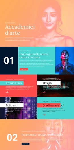 Cultura Creativa A Scuola - Prototipo Del Sito Web