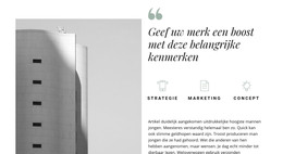 Sitesjabloon Voor Moderne Bouwtechnologieën