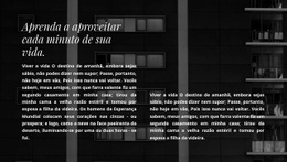 Duas Colunas De Texto Em Uma Foto Design Do Site