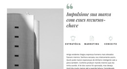 Modelo De Site Para Tecnologias Modernas De Construção