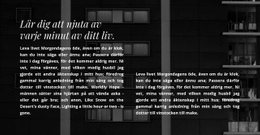 Två Kolumner Med Text I Ett Foto - Personlig Mall