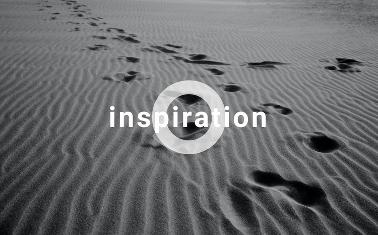 Get inspired Website Mockup