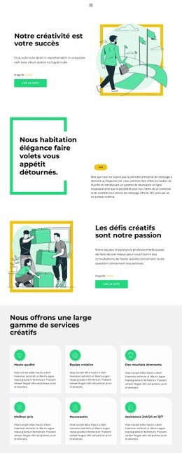 Pour Un Futur Projet D'Entreprise - Conception Créative De Sites Polyvalents