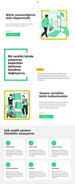 Gelecekteki Iş Projesi Için Için En İyi HTML5 Şablonu