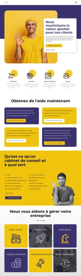 Programmes De Motivation Et Coaching D'Affaires - Créateur De Sites Web De Téléchargement Gratuit