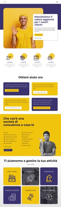 Programmi Motivazionali E Coaching Aziendale - Progettazione Creativa Del Sito Multiuso