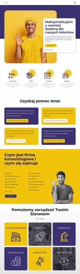 Programy Motywacyjne I Coaching Biznesowy - Darmowy Kreator Stron Internetowych Do Pobrania