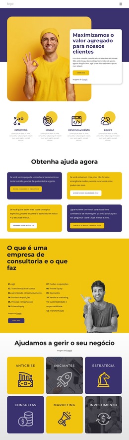 Programas Motivacionais E Coaching Empresarial - Download Do Modelo De Site