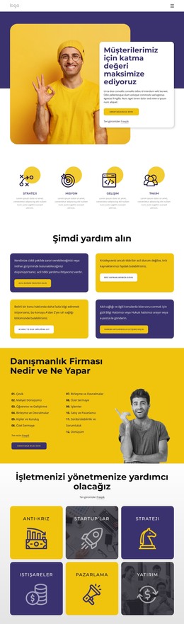 Motivasyon Programları Ve Iş Koçluğu - HTML Web Şablonu