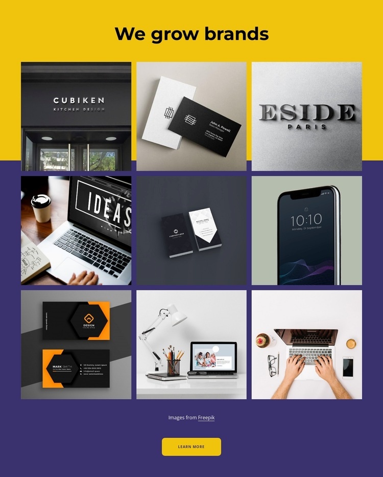 Fantastic portfolio Squarespace Template Alternative