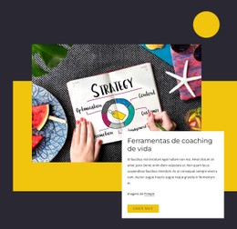 Ferramentas De Coaching De Vida Modelo HTML5 E CSS3