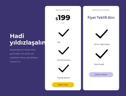 Yaratıcı Fiyatlandırma Bloğu Tasarımı