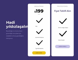 Yaratıcı Fiyatlandırma Bloğu Tasarımı