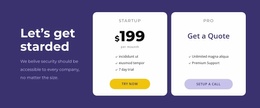 Creative Pricing Block Design - Landing Page Inspiration