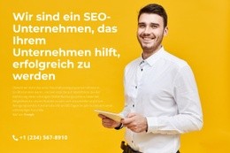 Unternehmenserfolg - HTML5-Vorlage
