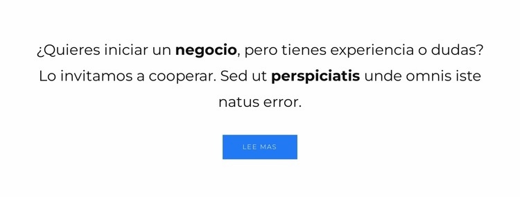 Encabezado con botón Plantillas de creación de sitios web