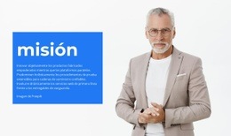 Misión De La Empresa - Diseño De Sitio Web De Descarga Gratuita