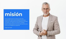 Diseño De Página HTML Para Misión De La Empresa