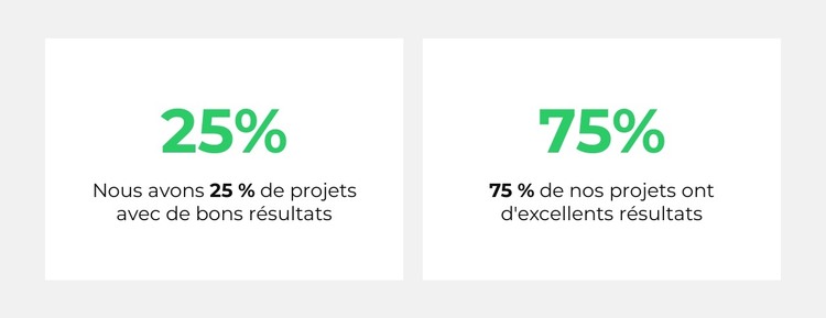 Compteur analytique Modèle HTML