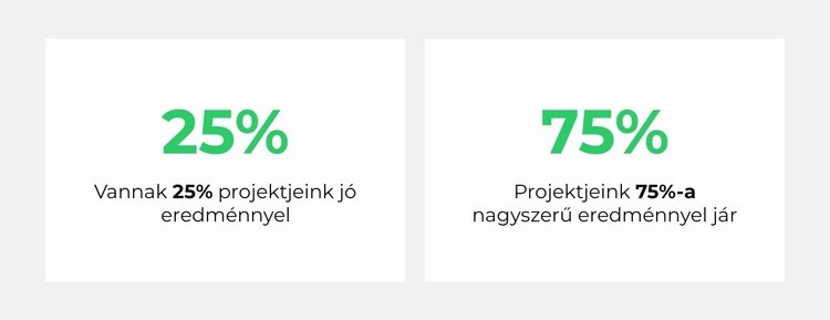 Analitikai számláló Weboldal sablon