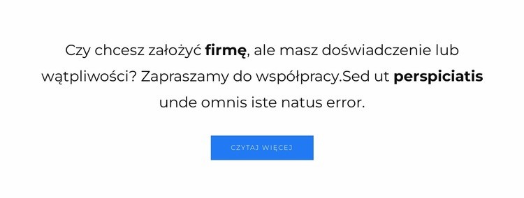 Nagłówek z przyciskiem Makieta strony internetowej